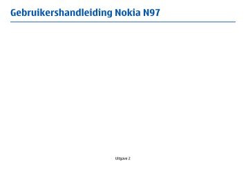 Gebruikershandleiding Nokia N97 - Toestelhulp