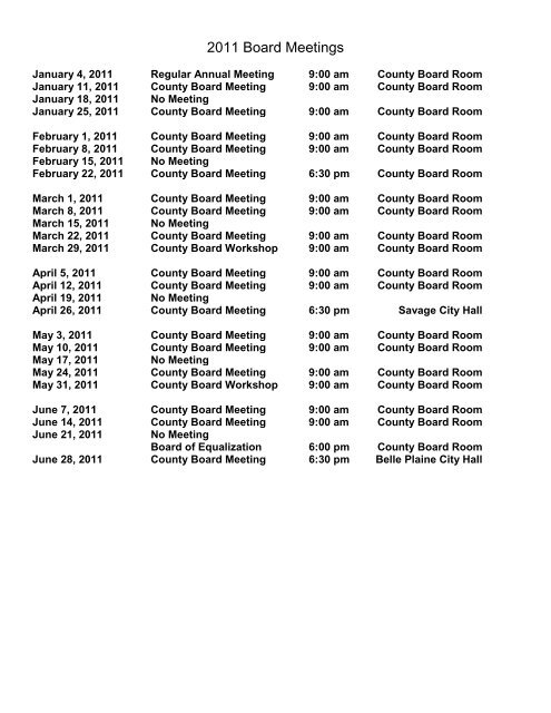 agenda scott county board of commissioners regular annual ...