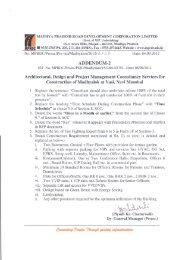 addendum-2 - Madhya Pradesh Road Development Corporation ...