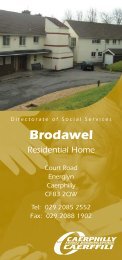 Brodawel Residential Home - Cyngor Bwrdeistref Sirol Caerffili