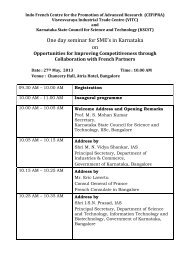 One day seminar for SME's in Karnataka on - KSCST