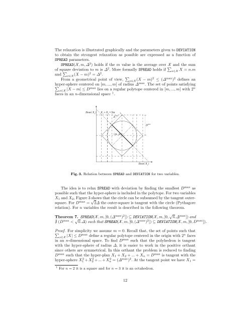 The Deviation Constraint - Université catholique de Louvain