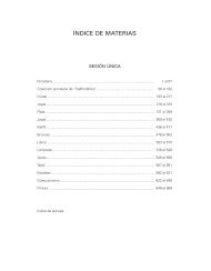 ÃNDICE DE MATERIAS - Subarna