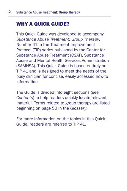 Quick Guide for Clinicians - SAMHSA Store - Substance Abuse and ...