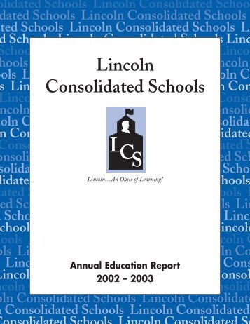 Points of Pride - Lincoln Consolidated Schools