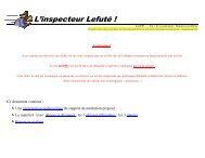 L'inspecteur LefutÃ© ! - Instit90