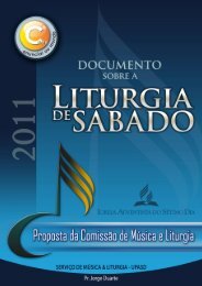 Documento sobre Liturgia de SÃ¡bado - Igreja Adventista do SÃ©timo ...