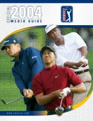 2004 PGA TOUR Media Guide