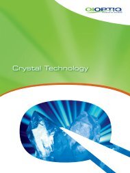 Crystal Technology - Qioptiq Q-Shop