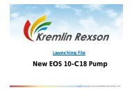 New EOS 10-C18 Pump - Epacnz.co.nz