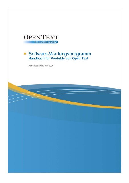 das Handbuch zum Download DE - Opentext Usergroup