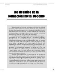 Los desafíos de la Formación Inicial Docente - Revista Docencia