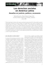 Los derechos sociales en América Latina