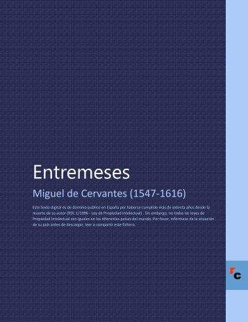 Entremeses - Descarga Ebooks