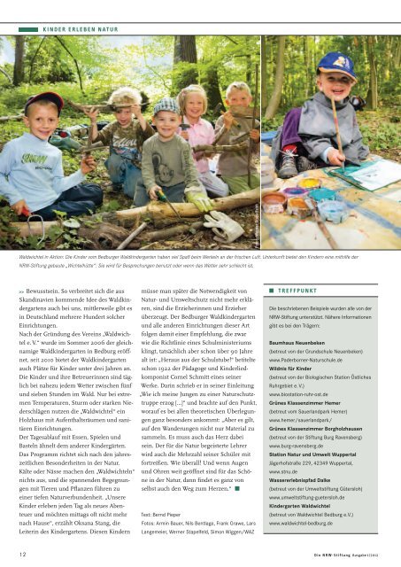 gärten für kinder - NRW-Stiftung