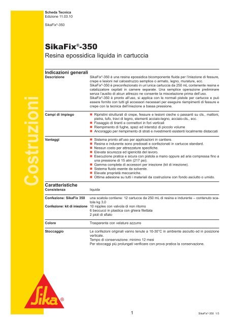 SikaFix-350 - Sika Italia SpA