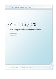 CTG Seminar mit Fallbesprechungen - Hebamme Christiane ...