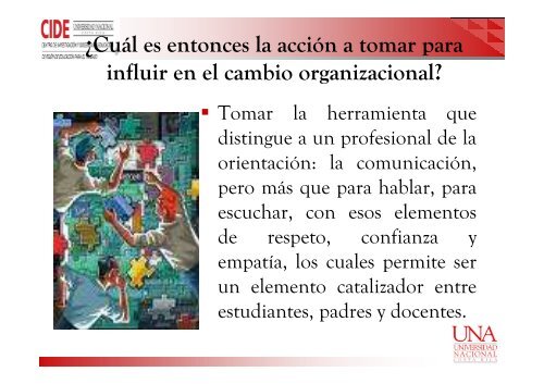 El Orientador como LÃ­der y Promotor de Cambios - Colypro