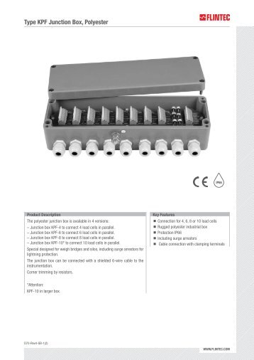 KPF Data Sheet - Flintec Polska