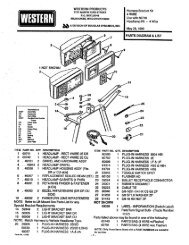 PL/II Harness/Bracket Kit 4-Wire (Use with Headlamp Kit 4-Wire ...