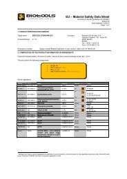 91.112. MSDS. BIOFOOD STANDARD KIT.pdf - Biotools