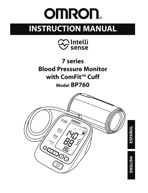 OMRON HN-283 INSTRUCTION MANUAL Pdf Download