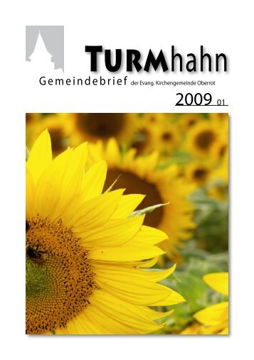 Turmhahn 2009-01 - Evangelischer Kirchenbezirk Gaildorf