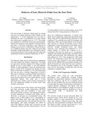 Behavior of Ester Dielectric Fluids Near the Pour Point - SPX ...