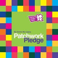 Patchwork Pledge Celebration Booklet - Inspire LeicesterShire