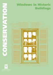 Conservation leaflet - Windows in historic buildings (PDF 1Mb)