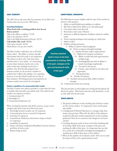 Cycling Your Periodization - United States Olympic Committee