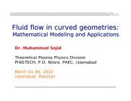 Fluid flow in curved geometries