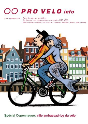 Spécial Copenhague : ville ambassadrice du vélo - Pro Velo Schweiz