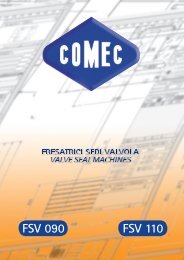 FSV 090 FSV 110 - Comec Srl