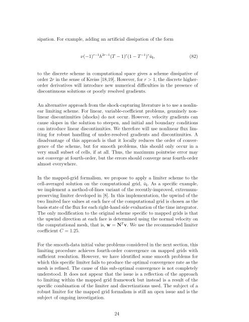 High-Order, Finite-Volume Methods in Mapped Coordinates