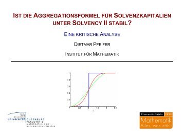 ist die aggregationsformel für solvenzkapitalien unter solvency ii ...