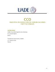 maestrÃ­a en direcciÃ³n de comunicaciones institucionales