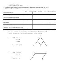 Exercises and Practice Proofs for Chapter 7