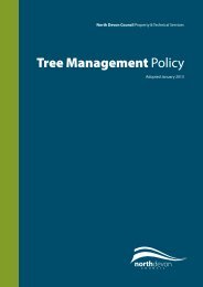 Tree Management Policy - North Devon District Council