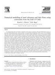 Numerical modelling of mud volcanoes and their ... - ResearchGate