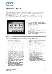 UniOP eTOP413 - Esco Drives & Automation