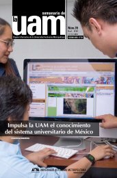 Impulsa la UAM el conocimiento del sistema universitario de MÃ©xico