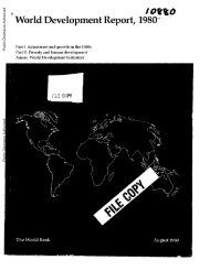 World Bank Document