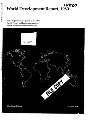 World Bank Document