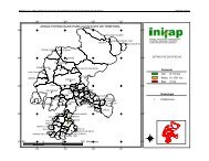 zonas potenciales para cacahuate de temporal - INIFAP Zacatecas