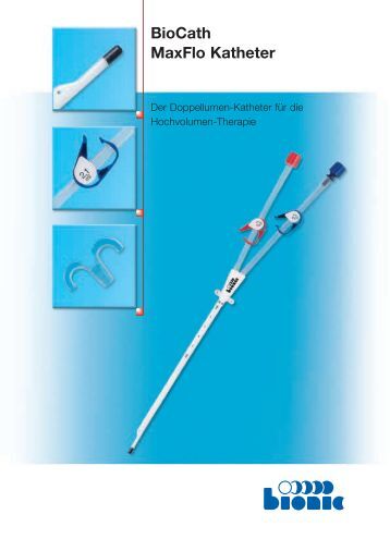 Demers-Katheter - Vascular Access by Bionic