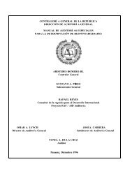 Manual de Auditorias Especiales - Ministerio de Comercio e Industrias