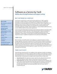 Software as a Service by Yardi