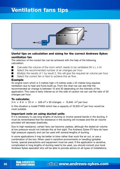 Cooling & Heating - Andrews Sykes