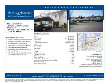 1220 Lisa Ln SE & 3939 12th Ave Lacey, WA 98503